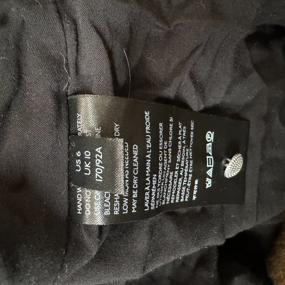 Mod style polka dot mini athropologie dress - Picture 6 of 6